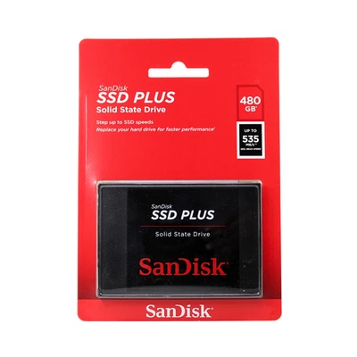 Sandisk SSD Plus 480GB Solid State Drive - Image 1 of 2