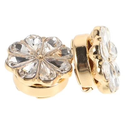  2 Pcs Knöpfe Silber Hemd Kragen Damen Manschettenknopf Für Hemdknopfüberzüge - Bild 1 von 4