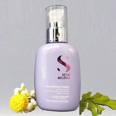 Alfaparf Milano Semi Di Lino Smoothing Cream  125ml / 4.23oz - Image 1 of 3