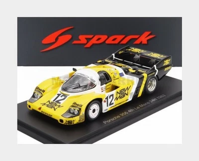 SPARK-MODEL S9850 PORSCHE - 956 2.6L TWIN TURBO TEAM SORGA JOEST RACING N 12 24h - Immagine 1 di 2
