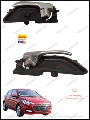 Manija de puerta interior R&L 82620C7000RDR y 82610C7000RDR apta para Hyundai I20 2015-20 Foto 1 de 4