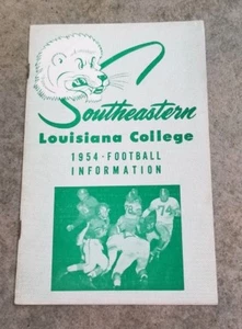 SOUTHEASTERN LOUISIANA COLLEGE FOOTBALL MEDIA GUIDE - 1954 - EX+ SHAPE - Picture 1 of 1