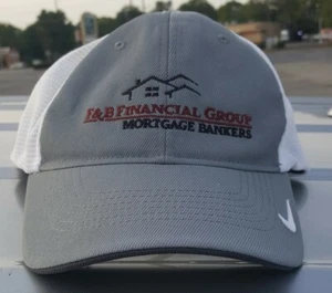 Cappello berretto palla da baseball Nike Golf F&B gruppo finanziario Mortgage Bankers maglia - Foto 1 di 6