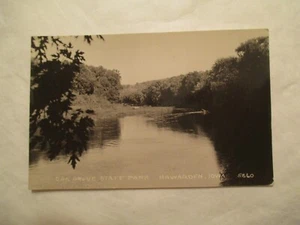 RPPC Hawarden Iowa Oak Grove State Park Real Photo IA Postcard - Picture 1 of 2