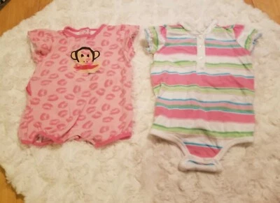 Conjunto Body Paul Frank Bebé Niñas Talla 6M Foto 1 de 4