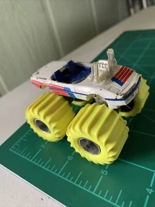 Matchbox Super Chargers Chevy Corvette Monster Truck Ultra Rare Yellow Tires - Picture 1 of 9