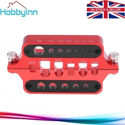 HOBBYINN Solder Jig Multifunction Connector Soldering Helping Hand XT60 XT90 Banana Red