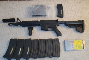 Tokyo Marui NG Recoil Shock System CQB-R M4 Airsoft AEG Rifle (Color:Black) - Picture 1 of 6