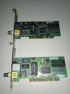 VINTAGE PLANET PCI BUS ETHERNET CARD 10 Mbps ENW-8300 BNC / RJ45 - Image 1 of 3