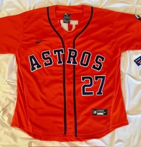 Jose Altuve Houston Astros #27 Adult M L XL 2XL White Jersey - Picture 1 of 22