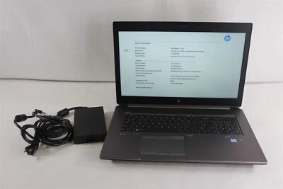 HP ZBook 17 G6 17.3" FHD i7-9850H 2.6GHz 32GB 512GB NVMe Quadro RTX 3000 - Image 1 of 4