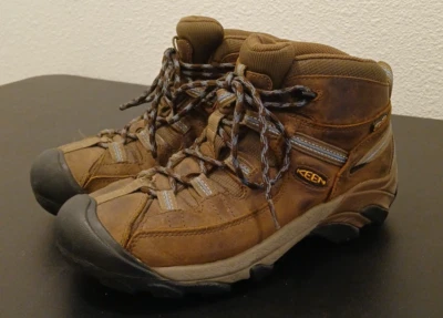 Keen Damen Targhee II Wanderschuhe wasserdicht Leder Trail Walking Komfort 8 - Bild 1 von 4