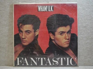 Wham! U.K. Fantastic 1983 Korea LP Picture & Lyric W/Insert Sealed Promo - Picture 1 of 4