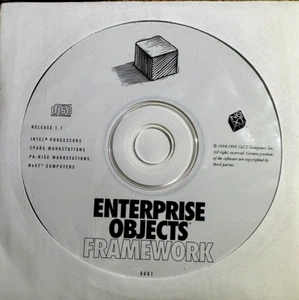 Enterprise objects frameworks Version 1.1 software for NeXTSTEP 3.3 NeXT Cube - Picture 1 of 1