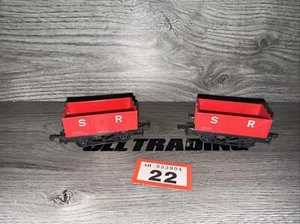 2 X Hornby R10 Southern SR 7 tablones vagón 12530 - Imagen 1 de 5