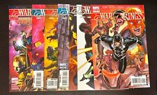 WAR OF KINGS #1-6 (Marvel Comics 2009) -- #1 2 3 4 5 6 + One Shot -- FULL Set