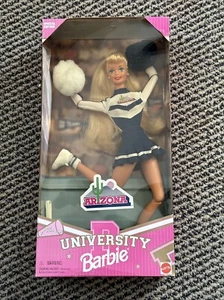 1996 University of Arizona Barbie Doll Cheerleader NIB Special Edition Mattel - Picture 1 of 6