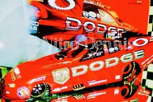 NHRA GARY CHOZI 1:16 MEILENSTEIN Druckguss DODGE HÄNDLER SPEZIAL lustiges Auto NITRO - Bild 1 von 3