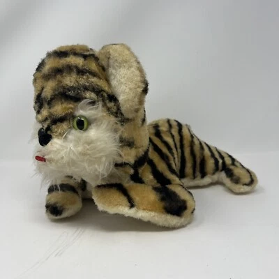 Vintage The Rushton Company 1950s 1960s Stuffed Plush Tiger Stuffed Animal - Image 1 of 4