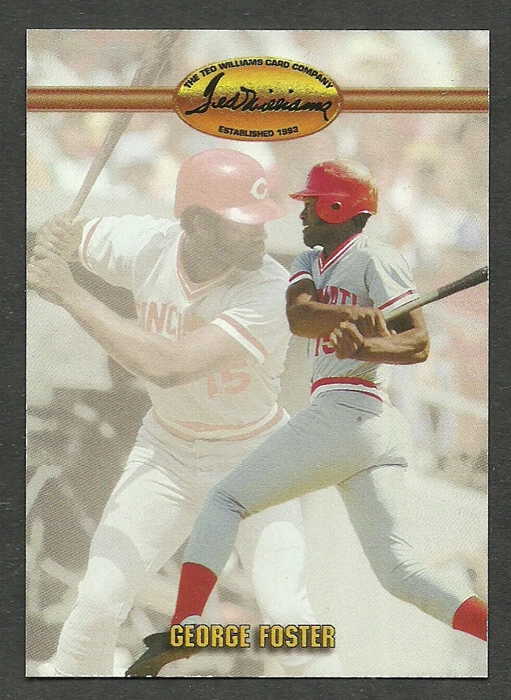 1993 Ted Williams George Foster Cincinnati Reds #29 - Image 1 of 1