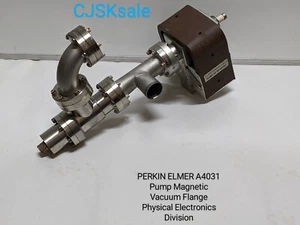 PERKIN ELMER A3512 Pump Magnetic Vacuum Flange Physical Electronics Division - Picture 1 of 13