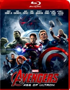 Marvel The Avengers 2 Age of Ultron Single Blu-ray Disc Rare Red Case Packaging - Picture 1 of 1