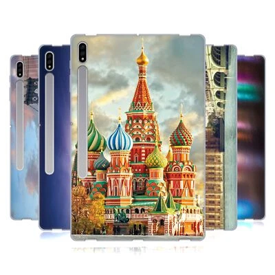 HEAD CASE DESIGNS CITY SKYLINES SOFT GEL CASE FOR SAMSUNG TABLETS 1 - Image 1 of 4