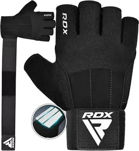 RDX Weight Lifting Gloves,3 Wrist Alignment Plates, 15-Inch Long Support Strap - Picture 1 of 27