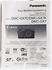 Panasonic DMLC-GX7 - 4x User Manual (Français+Nederlands+Deutsch+Italiano)