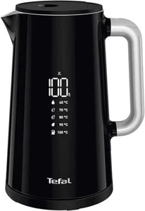 Tefal Smart'n Light Kettle Digital Temperature Control 1.5L Black, KO853840 - Picture 1 of 15