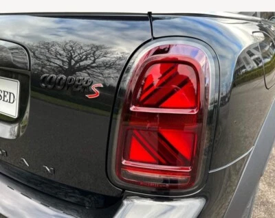 FUNDAS EMBELLECEDORAS LUZ TRASERA NEGRO BRILLANTE PARA BMW 2021+ MINI F60 COUNTRYMAN - Imagen 1 de 4