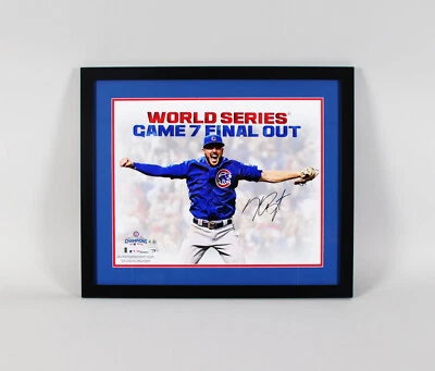 Kris Bryant Signed 16×20 Photo Display Chicago Cubs – COA MLB & Fanatics - Image 1 of 4