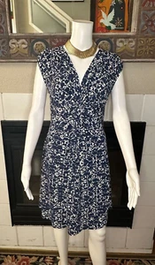 George small 4/6 blue Dress armpit to armpit 15" Length 37" - Picture 1 of 12