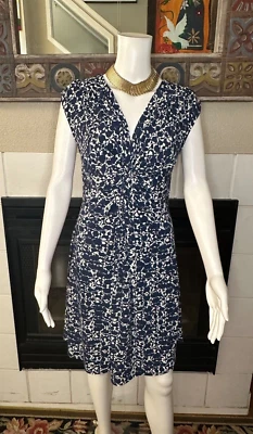 George small 4/6 blue Dress armpit to armpit 15" Length 37" - Image 1 of 4