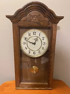 Howard Miller 613-235 "Bellflower" Quartz Wall Clock Westminster Chime - Picture 1 of 3