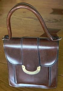 Kleine Vintage Leder Handtasche, super Zustand, Fang funktioniert einwandfrei - Bild 1 von 3