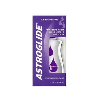 Astroglide Water-Based Personal Lubricant Long Lasting Non Sticky Pleasure 74ml! - Image 1 of 3