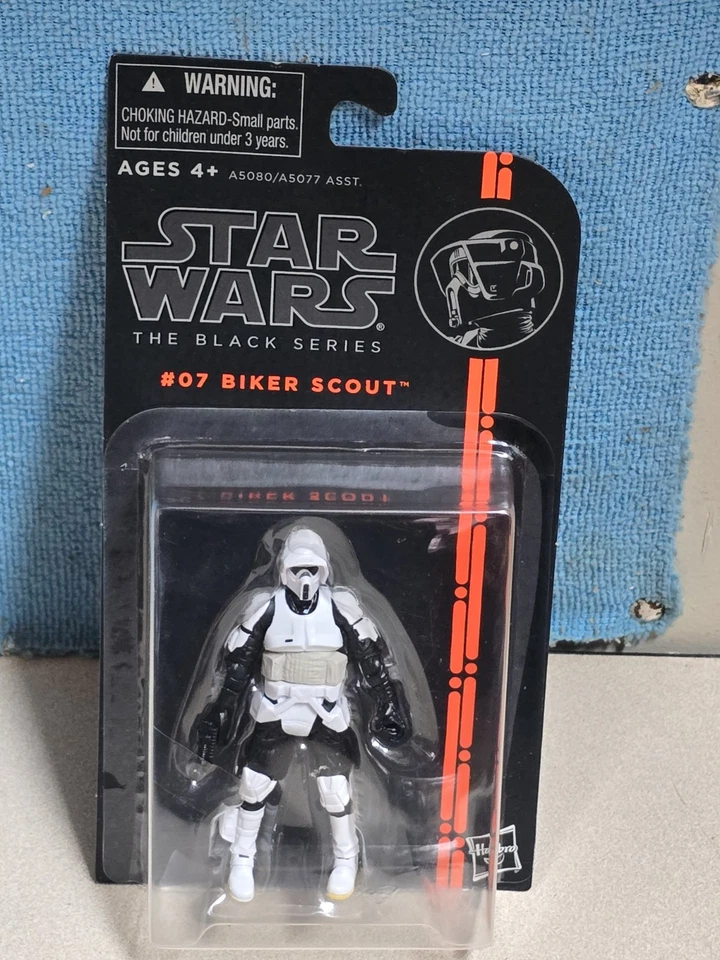 Star Wars Biker Scout Figure Black Series 07 Endor Scout Trooper Army Builder - Image 1 of 3