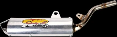 FMF TurbineCore 2 Slip On Exhaust Silencer SS for Kawasaki KX100 98-21 Foto 1 de 4