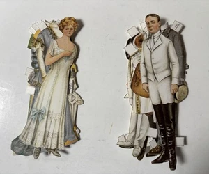 Mixed Lot Lettie Lane Paper Dolls w/ Outfits - Lettie's  Mother & Father - Picture 1 of 6