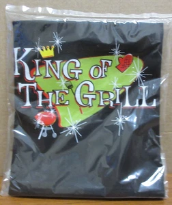 King of the Grill Hand Towel Men's Birthday Gift Father's Day Lillian Rose - Picture 1 of 2