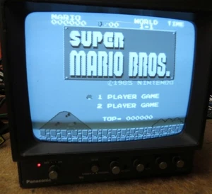 Screen Flicker Panasonic WV-5370A 8" CRT Composite Monitor AS-IS - Picture 1 of 11