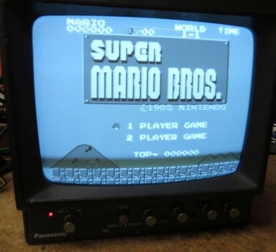 Screen Flicker Panasonic WV-5370A 8" CRT Composite Monitor AS-IS - Image 1 of 4