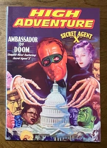 High Adventure #73 Secret Agent X Ambassador of Doom Pulp Magazine Reprint - Picture 1 of 3