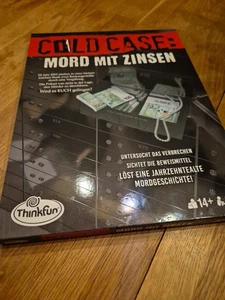 NEU Thinkfun Familienspiel Logikspiel Cold Case: Mord mit Zinsen 76486 - Bild 1 von 1