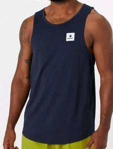 Camiseta sin mangas Saysky Clean Combat para hombre talla mediana azul - Imagen 1 de 6