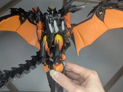 Figura Hasbro Completa Beast Fire Predaking Transformers Beast Hunters 2013  Foto 1 de 4