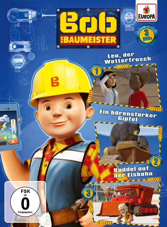 Bob der Baumeister - 04/3er Box (Folgen 10,11,12) (DVD) Zeichentrick - Image 1 of 4
