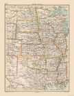 United States Central - Bartholomew 1892 - 23.00 x 29.87