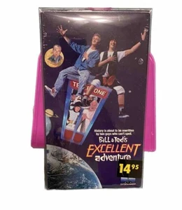Bill & Ted’s Excellent Adventure Rare VHS 1989 Sealed With Watermark New - Picture 1 of 15